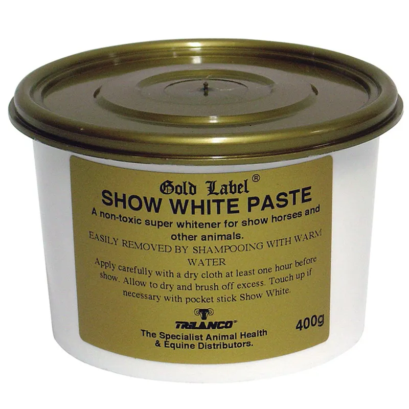 Gold Label Show White Paste 400g